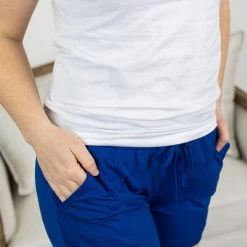 Michelle Mae Jamie Shorts - Classic Blue BOTTOMS