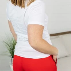 Michelle Mae BOTTOMS Jamie Shorts - Classic Red