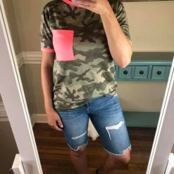 Rogue Society Apparel® SHORT SLEEVES Neon Camo Tee