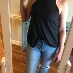 Rogue Society Apparel® SHORT SLEEVES Rocker Tank | Black And Camo