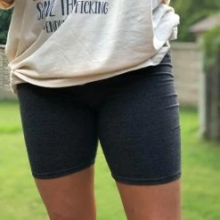 Rogue Society Apparel® BOTTOMS 7" Bikers | Charcoal