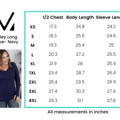 Promo 🎉 Michelle Mae LONG SLEEVES Hadley Long Sleeve - Navy 👍 15 Michelle Mae LONG SLEEVES Hadley Long Sleeve - Navy