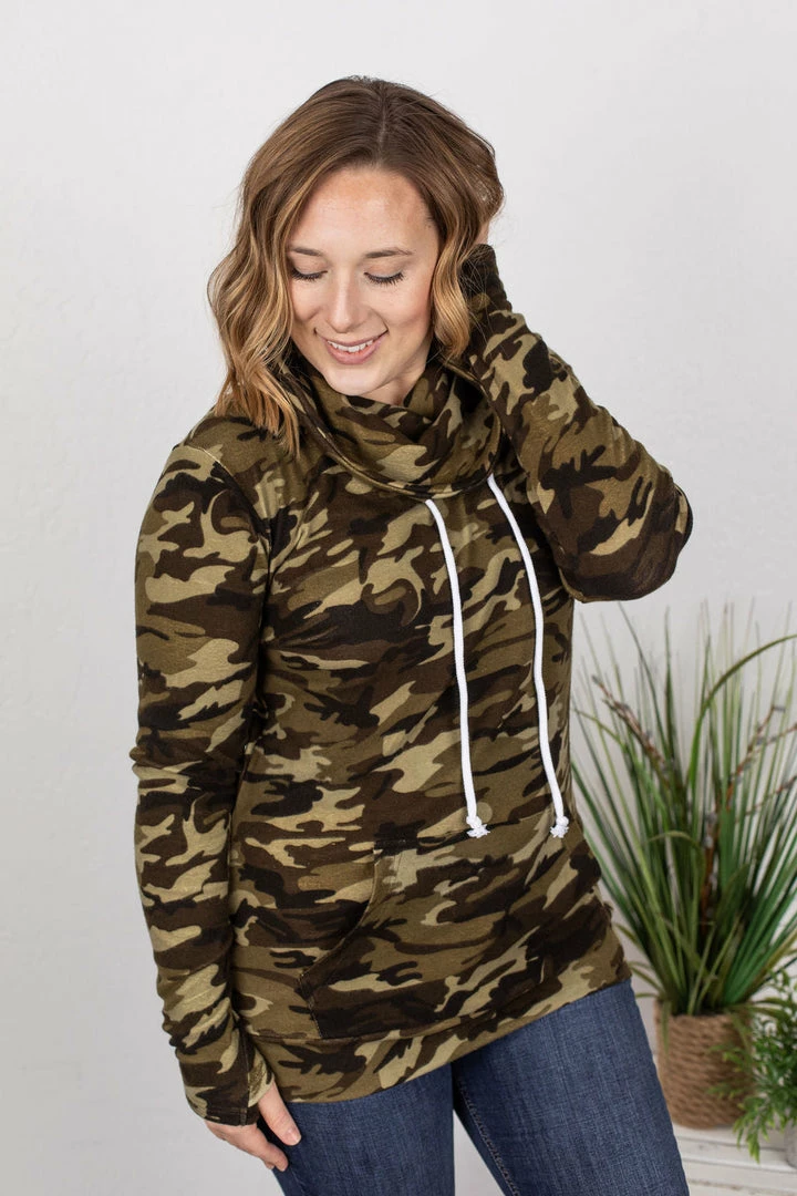 Buy ๐ Michelle Mae Classic Cowl Neck Sweatshirt - Camo ๐ฅ 2 Michelle Mae Classic Cowl Neck Sweatshirt - Camo