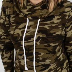 Buy ๐ Michelle Mae Classic Cowl Neck Sweatshirt - Camo ๐ฅ 15 Michelle Mae Classic Cowl Neck Sweatshirt - Camo