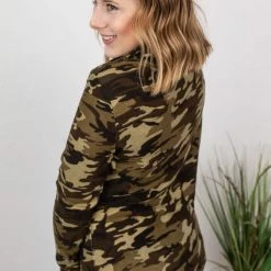 Buy ๐ Michelle Mae Classic Cowl Neck Sweatshirt - Camo ๐ฅ 17 Michelle Mae Classic Cowl Neck Sweatshirt - Camo