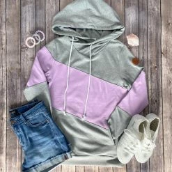 Michelle Mae Ashley Hoodie - Lavender Fields