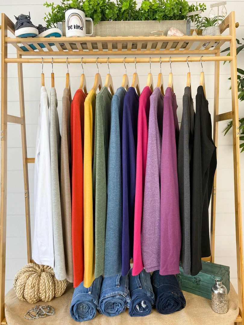 Promo 🎉 Michelle Mae LONG SLEEVES Hadley Long Sleeve - Navy 👍 8 Michelle Mae LONG SLEEVES Hadley Long Sleeve - Navy