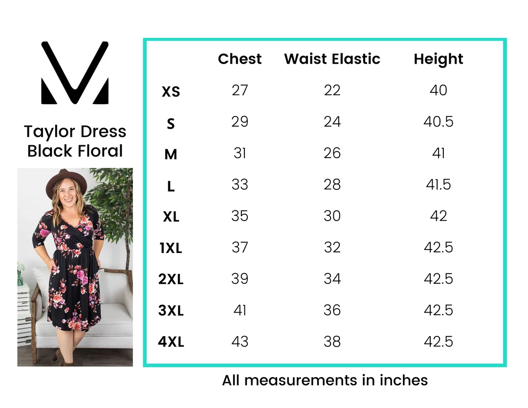 Budget π Michelle Mae Taylor π Dress - Black Floral βοΈ 6 Michelle Mae Taylor Dress - Black Floral