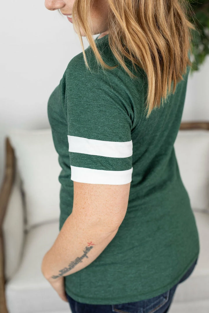 Best reviews of 🤩 Michelle Mae Kylie Track Tee - Green And White 🎁 5 Michelle Mae Kylie Track Tee - Green And White