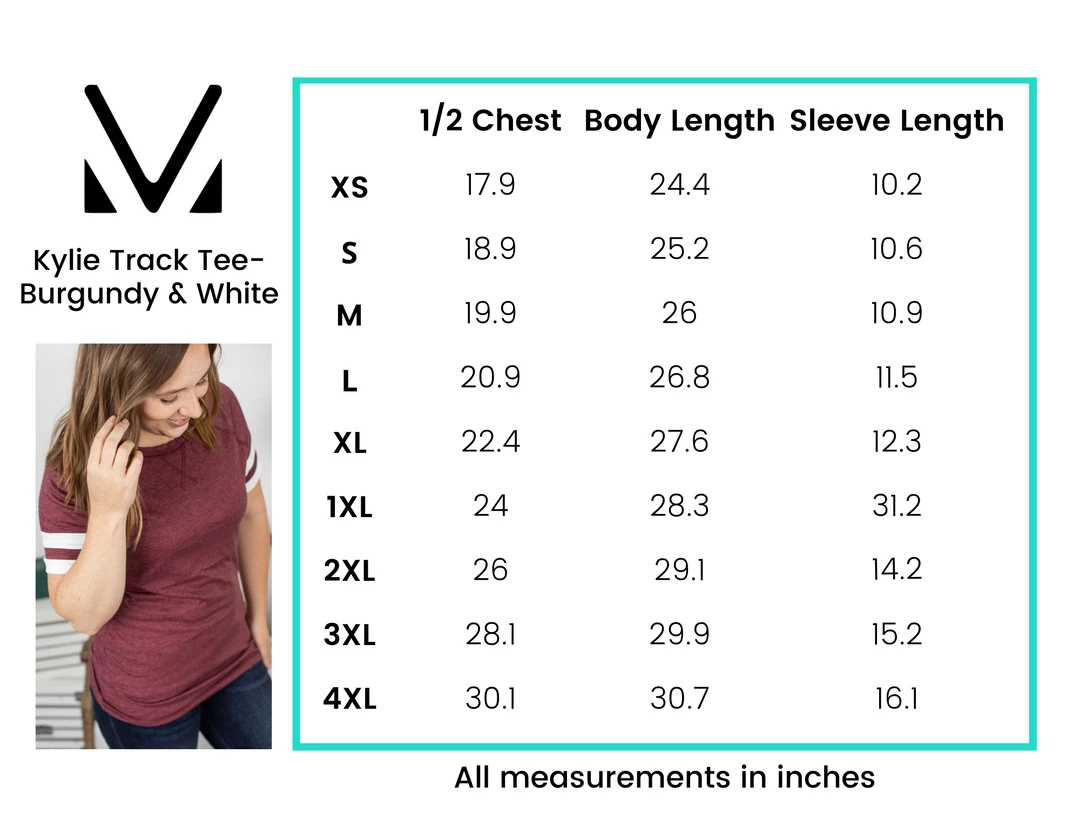 Best reviews of ๐ฅ Michelle Mae Kylie Track Tee - Burgundy And White ๐ 6 Michelle Mae Kylie Track Tee - Burgundy And White