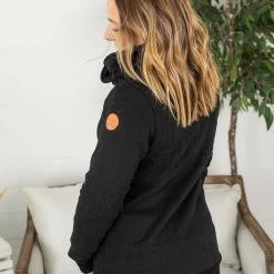 New ๐ฅ Michelle Mae Quinn ZipUp Cowl - Black โจ 13 Michelle Mae Quinn ZipUp Cowl - Black