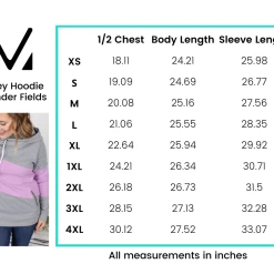 Michelle Mae Ashley Hoodie - Lavender Fields