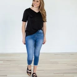 Rogue Society Apparel® Slouchy Pocket Tee | Multiple Colors! SHORT SLEEVES