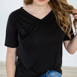 Rogue Society Apparel® Slouchy Pocket Tee | Multiple Colors! SHORT SLEEVES