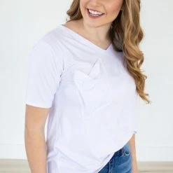 Rogue Society Apparel® Slouchy Pocket Tee | Multiple Colors! SHORT SLEEVES