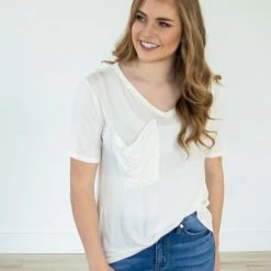 Rogue Society Apparel® Slouchy Pocket Tee | Multiple Colors! SHORT SLEEVES