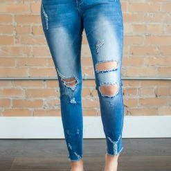 Rogue Society Apparel® BOTTOMS Skinny Jeans | Dark Wash