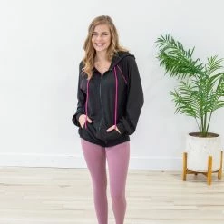 Rogue Society Apparel® Black Full Zip Hoodie