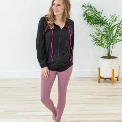 Rogue Society Apparel® Black Full Zip Hoodie