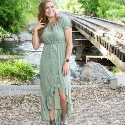 Rogue Society Apparel® Boho Dress | Olive BOTTOMS