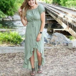 Rogue Society Apparel® Boho Dress | Olive BOTTOMS