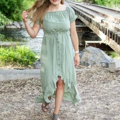 Rogue Society Apparel® Boho Dress | Olive BOTTOMS