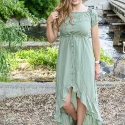 Rogue Society Apparel® Boho Dress | Olive BOTTOMS