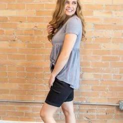 Rogue Society Apparel® BOTTOMS Double Button Bermuda Shorts