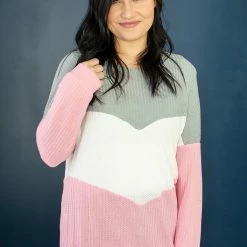 Rogue Society Apparel® The Best In You Waffle Knit Top LONG SLEEVES