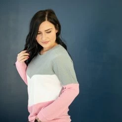 Rogue Society Apparel® The Best In You Waffle Knit Top LONG SLEEVES