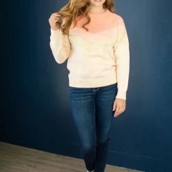 Rogue Society Apparel® Soft And Fuzzy Colorblock Sweater | Two Colors! LONG SLEEVES