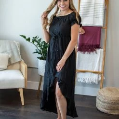 Rogue Society Apparel® Boho Dress | Black BOTTOMS