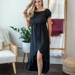 Rogue Society Apparel® Boho Dress | Black BOTTOMS
