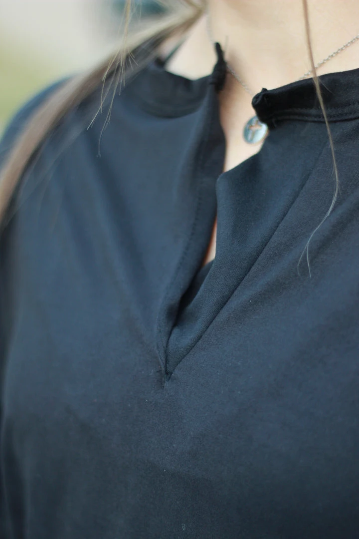 Cheapest 🧨 Rogue Society Apparel® LONG SLEEVES Sadie Kangaroo Top | Black 😀 9 Rogue Society Apparel® LONG SLEEVES Sadie Kangaroo Top | Black