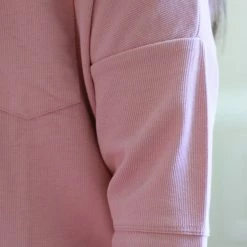 Rogue Society Apparel® LONG SLEEVES Pink Long Sleeve Shirt