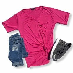 Rogue Society Apparel® Slouchy Pocket Tee | Multiple Colors! SHORT SLEEVES