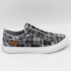 Little Bear Boutique ACCESSORIES Blowfish Play- Gray Grand Canyon Plaid