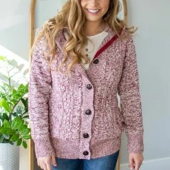 Rogue Society Apparel® Hooded Sweater Cardigan | Multiple Colors LONG SLEEVES