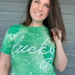 Little Bear Boutique Lucky Shamrock Tee