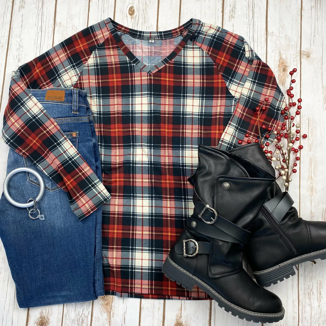 New π― Michelle Mae LONG SLEEVES Classic Plaid Long Sleeve π€© 7 Michelle Mae LONG SLEEVES Classic Plaid Long Sleeve