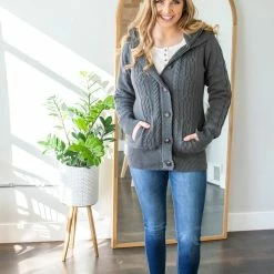 Rogue Society Apparel® Hooded Sweater Cardigan | Multiple Colors LONG SLEEVES