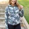 Rogue Society Apparel® Flirty Camo Half Zip Hoodie Now Available In Kids!
