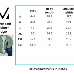 Budget π Michelle Mae LONG SLEEVES Cable Knit Jacket - Sage 𧨠11 Michelle Mae LONG SLEEVES Cable Knit Jacket - Sage