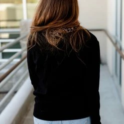 Ampersand Avenue LONG SLEEVES Fiercely Feline Halfzip