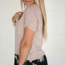 Ampersand Avenue Benton Harbor Top SHORT SLEEVES