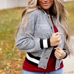 Little Bear Boutique Cool Girl Bomber