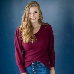 Rogue Society Apparel® Date Night Top | Wine