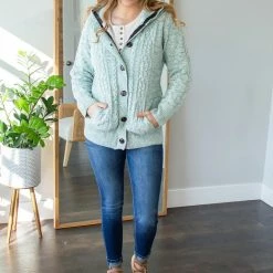 Rogue Society Apparel® Hooded Sweater Cardigan | Multiple Colors LONG SLEEVES