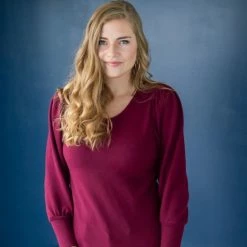 Rogue Society Apparel® Date Night Top | Wine
