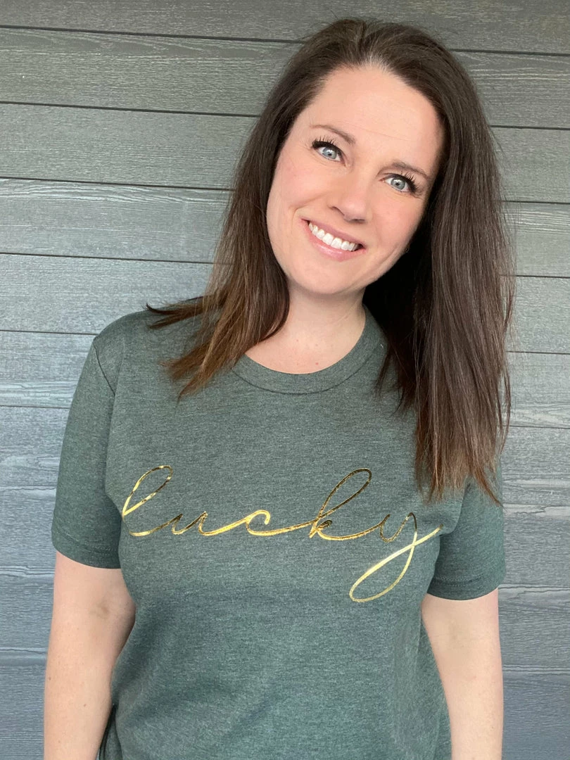 New โญ Little Bear Boutique SHORT SLEEVES My Lucky Tee ๐ 5 Little Bear Boutique SHORT SLEEVES My Lucky Tee